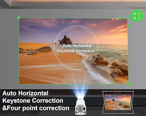 Lumina HD Mini Smart Projector