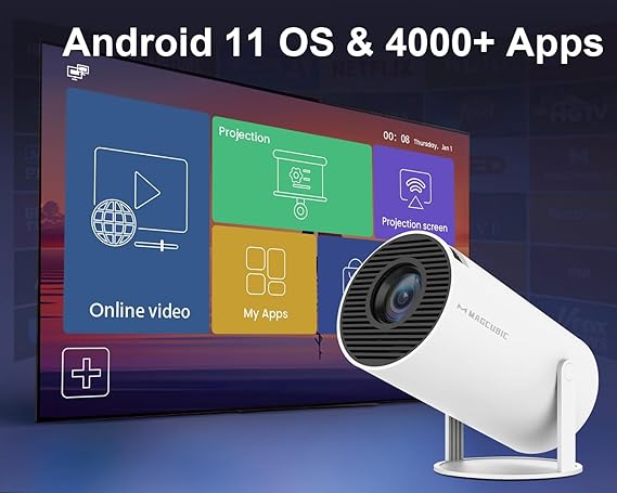 Lumina HD Mini Smart Projector
