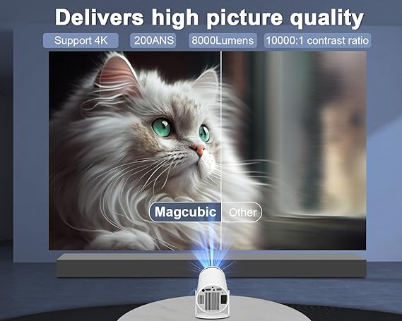 Lumina HD Mini Smart Projector